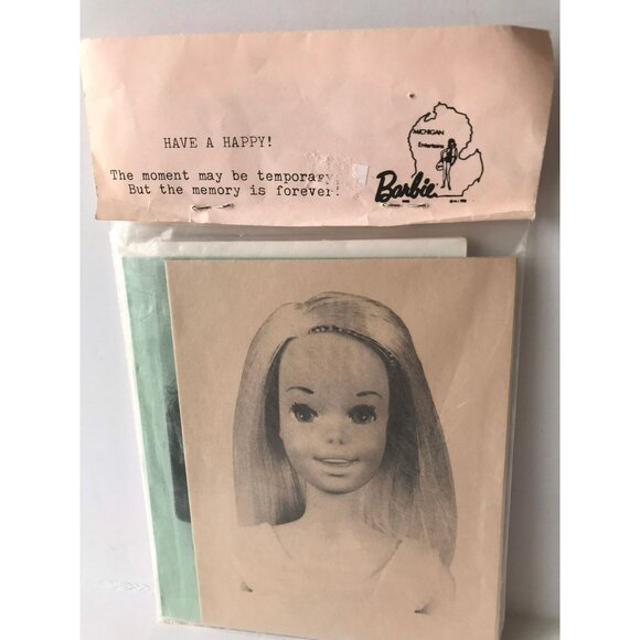 Vintage 1982 The Barbie Bulletin Notecards "For The Barbie Collectors" Dori - Picture 5 of 7
